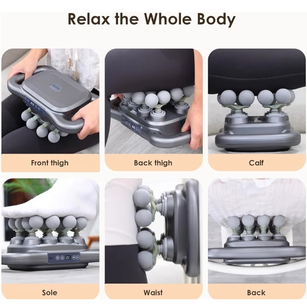 16 Head Massage Gun Set, Deep Tissue Percussion Massager - Picture 6 of 11